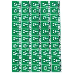 50Pcs SOT23 SOT23-3 Turn SIP3 Double-Side SMD Turn DIP SIP3 Adapter Converter Plate SOT SIP IC Socket PCB Board DIY Kit
