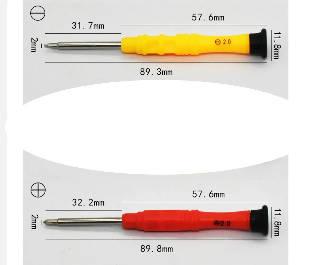 

Cross one screwdriver crystal transparent household small