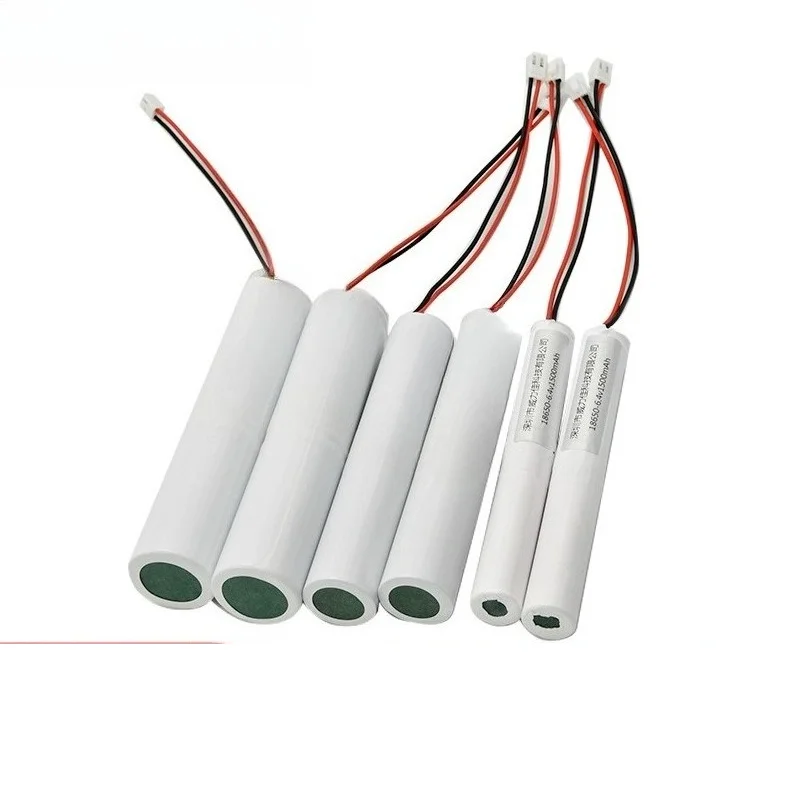 4000 مللي أمبير بطارية ليثيوم قابلة للشحن 3.7 فولت/6.4 فولت/7.4 فولت الجهد المتعدد لأضواء الطوارئ LED والمصابيح الكاشفة طاقة طويلة الأمد