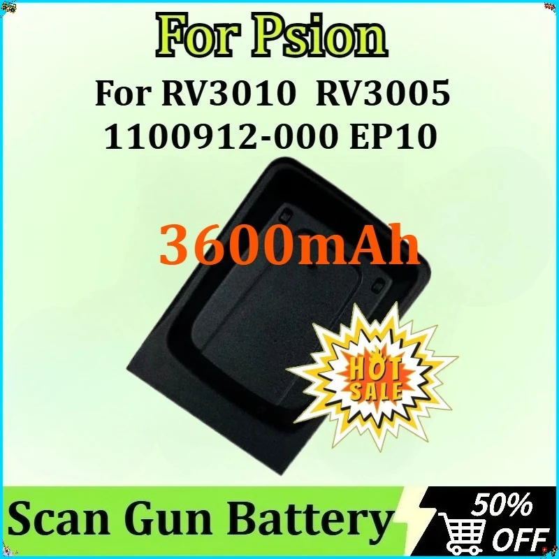 

New 3600mAh for Psion RV3010 EP10 RV3005 1100912-000 Replacement Scan Gun Battery