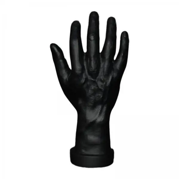Lifelike Male Hand Model PVC Display Prop for Jewelry Rings Fake Nails and Diy Handmade Classrooms