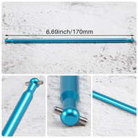 04003 Metal Centre Drive Shaft Dogbone 170mm for HSP 1:10 Upgrade Parts Truck BRONTOSAURUS 94111 94107
