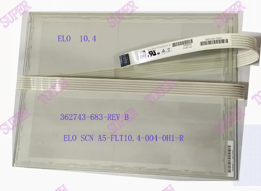 

ELO 10,4-дюймовый пятипроводный резистивный сенсорный экран ELO SCN-A5-FLT10.4-004-0H1 оригинальный оригинальный продукт