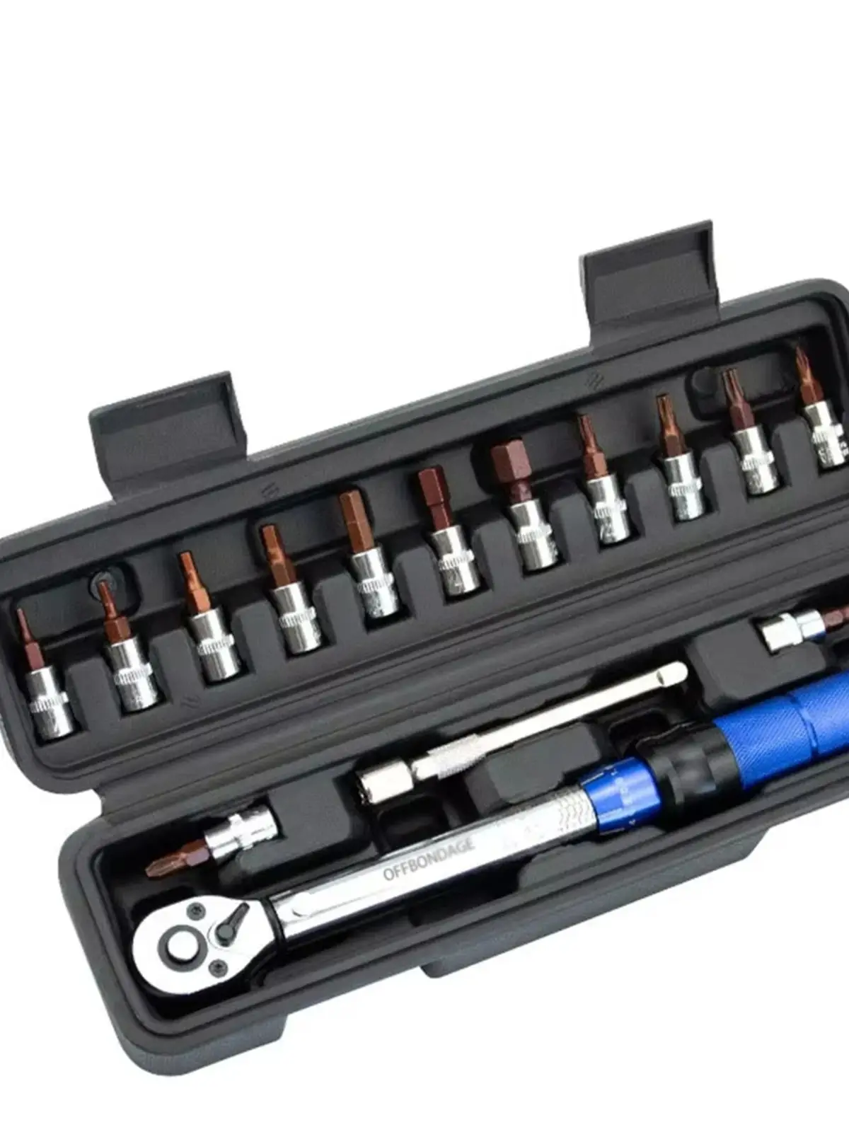 AliExpress NONE Bicycle Quick-release Torque Wrench Set 1/4" 2-24Nm Dual Direction Allen Key Tool Socket Preset Type Spanner Pro Repair Tool Kit