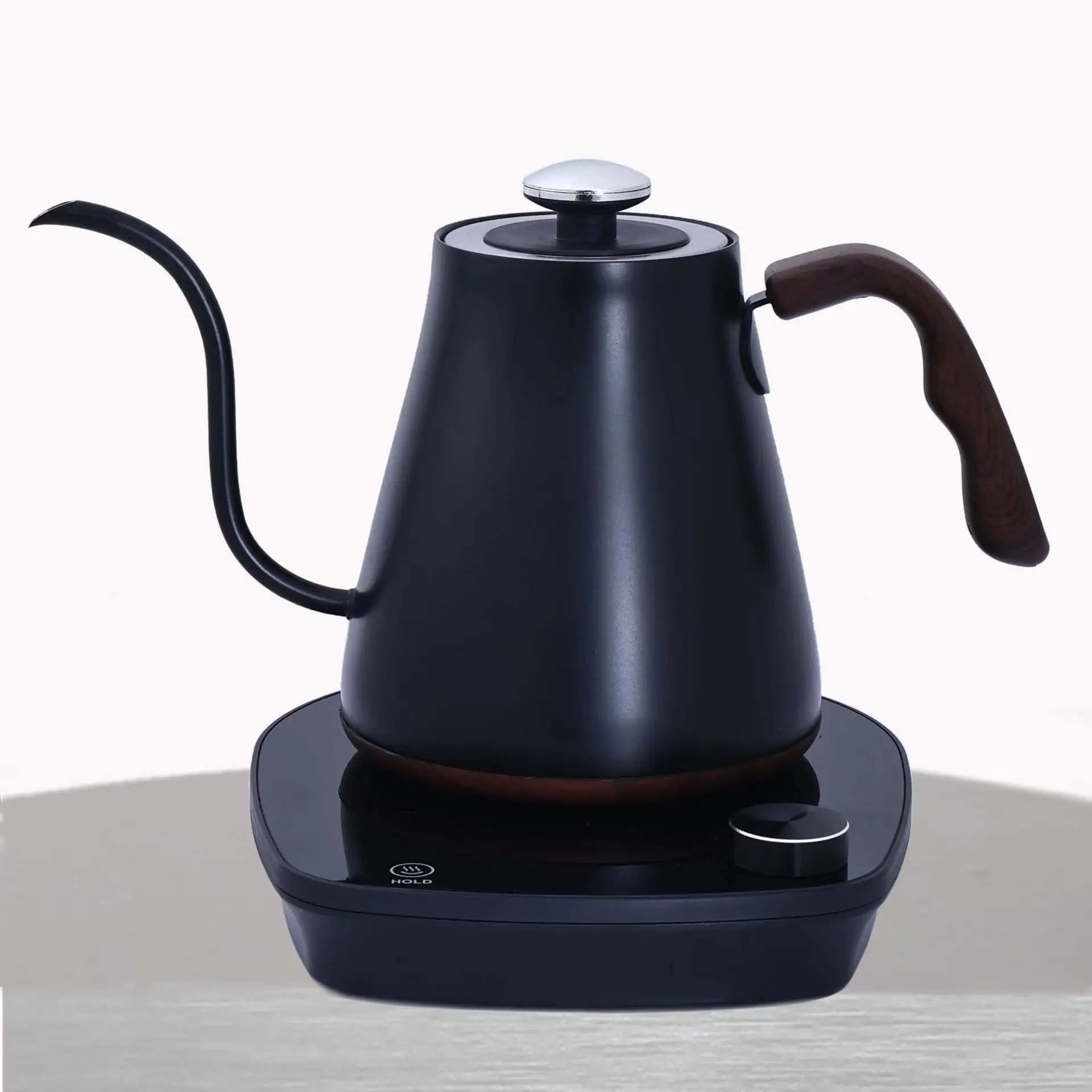 Intelligent temperature control stainless steel slender spout electric hot water teapot for brewing tea