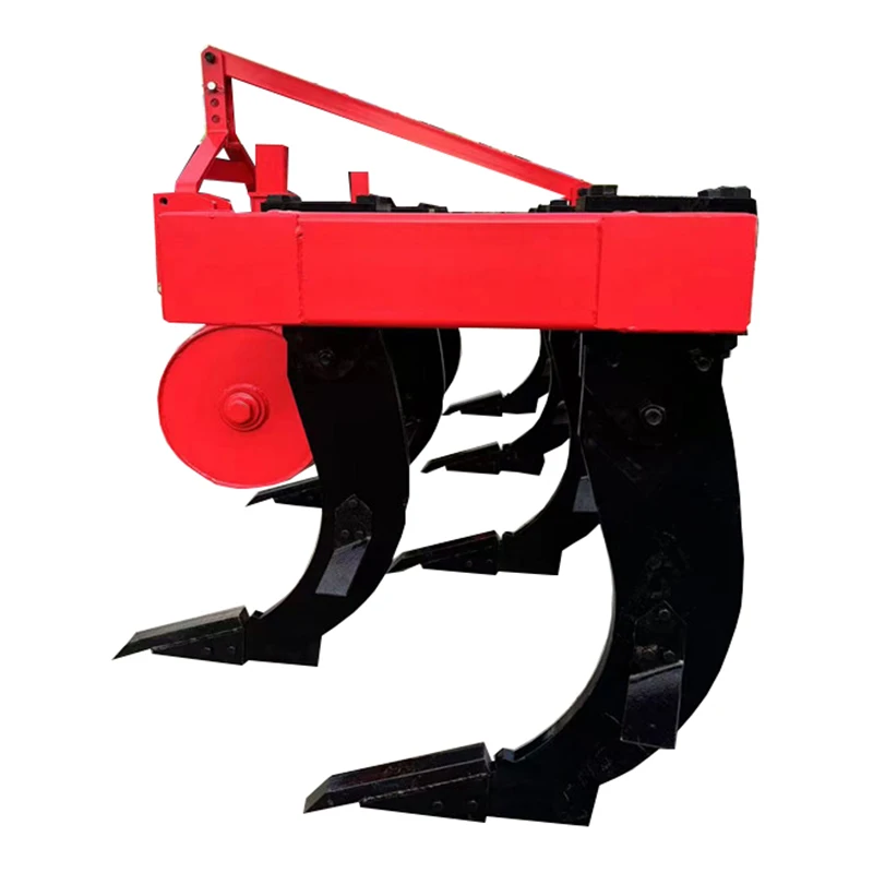 Agriculture Tractor Three Point Subsoil Mini Cultivator Plough Deep Subsoiler Plow Machine For Farm