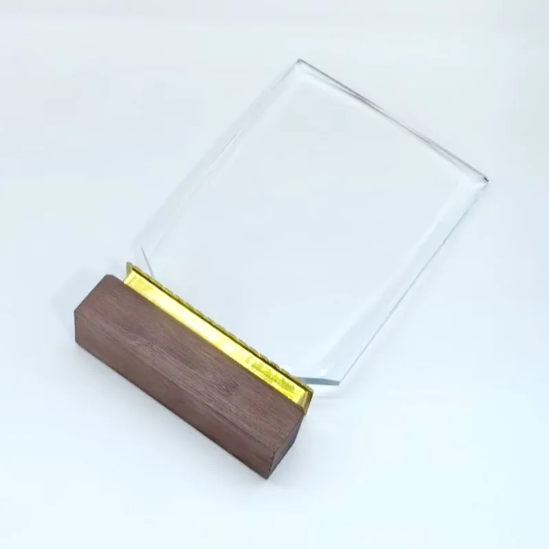 Transparent Crystal Trophy Custom Enterprise Annual Meeting Sports Honor Medal Student Graduation Commemorative Gift Ornament