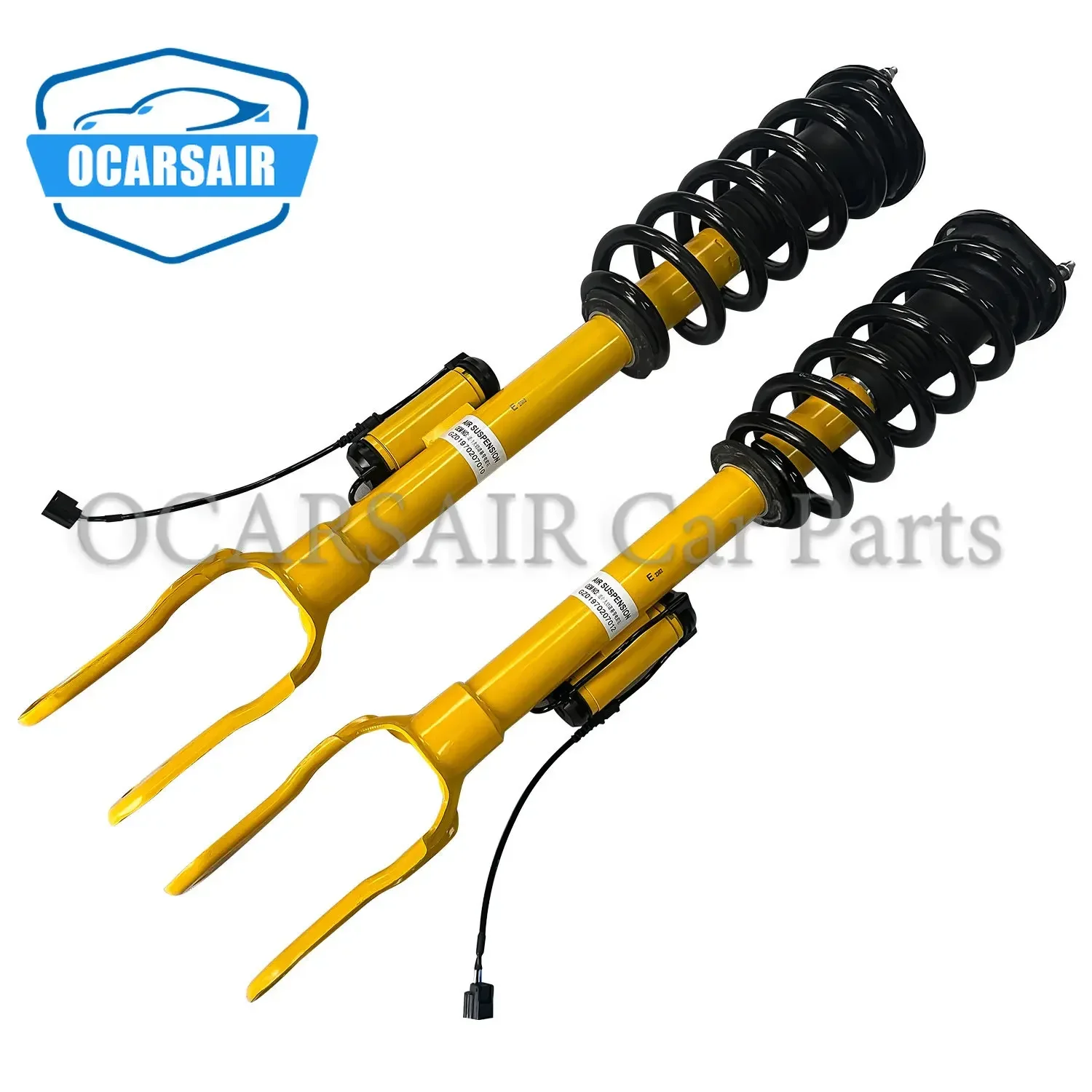 2PCS Front Left&Right Shock Absorber Assy for Jeep Grand Cherokee SRT Sport 6.4L 2012-2015 W/ADS 68139497AC 68139496AC