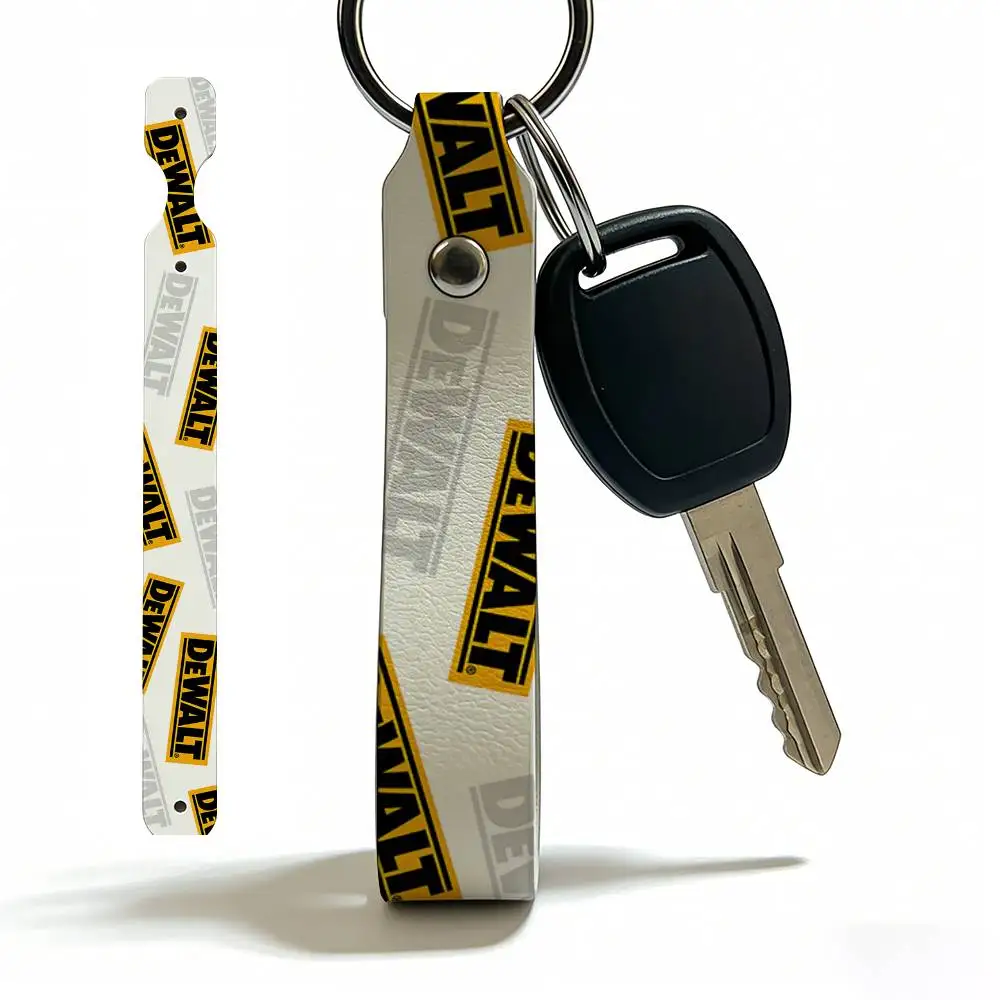 

Модный брелок для ключей Dewalt из мягкой искусственной кожи, легкий держатель для ключей для мотоциклов и скутеров