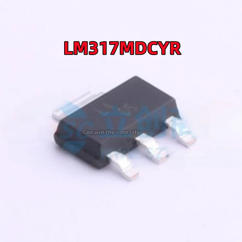 

100 PCS / LOT New original LM317MDCYR screen printing L4 SOT-223 500 mA linear voltage stabilizer IC chip in stock