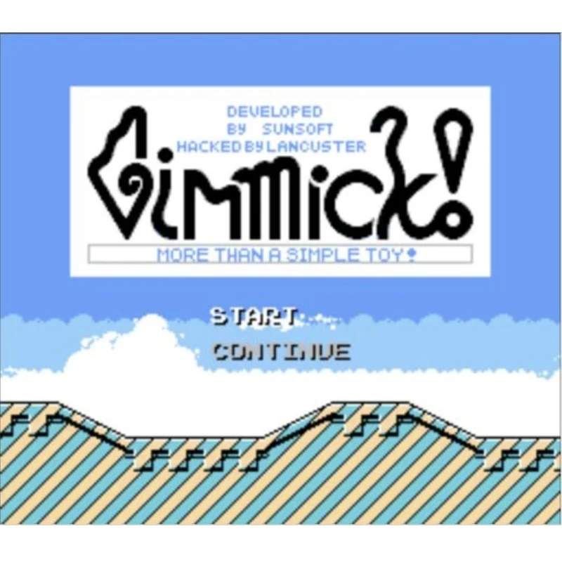 Mr. Gimmick!-Inglês Cartucho De Jogo Para Console FC, Cartão De Vídeo De Jogo De Som Completo, 60 Pinos