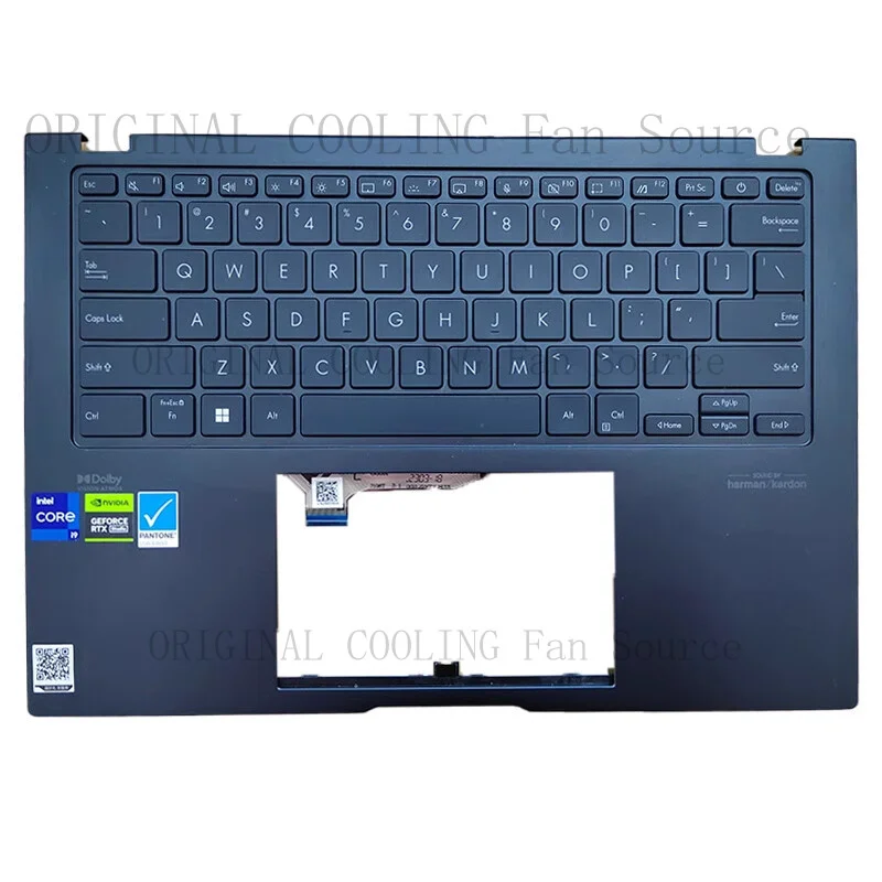 R+  FOR Palmrest for ASUS Zenbook Pro 14 UX6404V Keyboard US