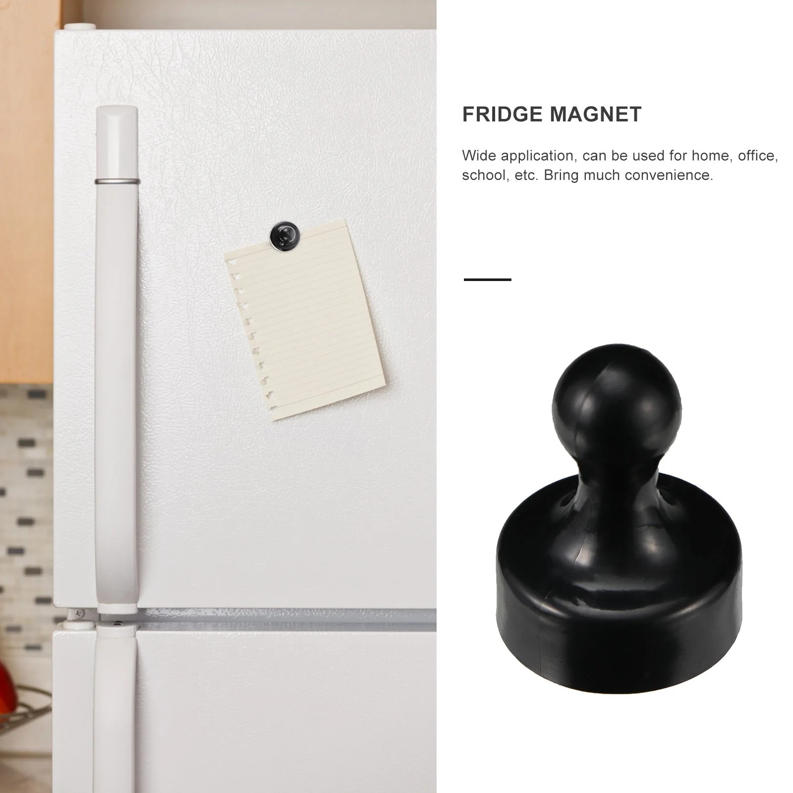 10 قطع من مغناطيس الثلاجة للمكتب المنزلي، جودة غير قابلة للانزلاق، بلاستيك محمول، خفيف الوزن، سهل الحمل، مغناطيس الثلاجة #4
