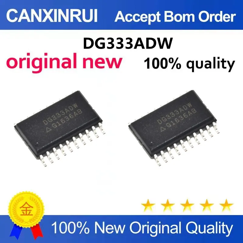 DG333 DG333ADW SOP20 patch integrated circuit IC chip precision four-axis analog switch chip