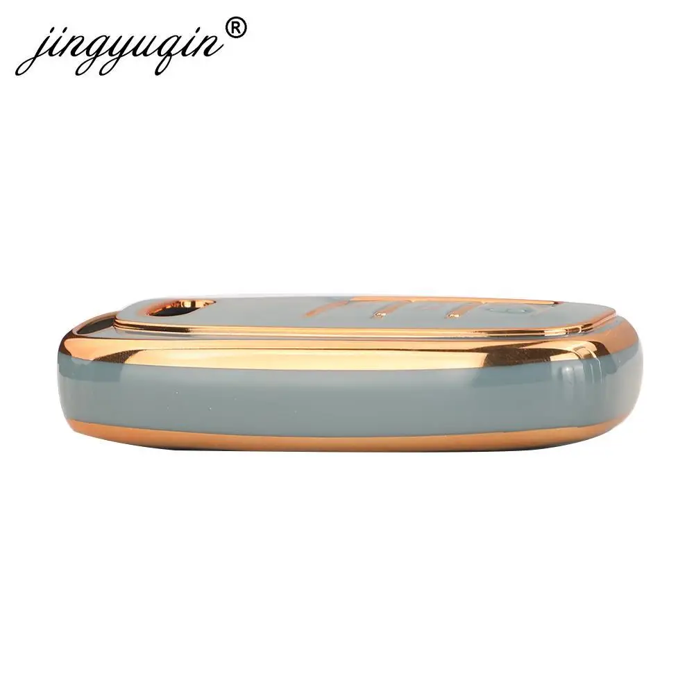 jingyuqin New TPU Car Remote Smart Key Cover Case Shell for Audi A1 A3 A4 A5 A6 A7 A8 Quattro Q3 Q5 Q7 2009-2015 Accessories