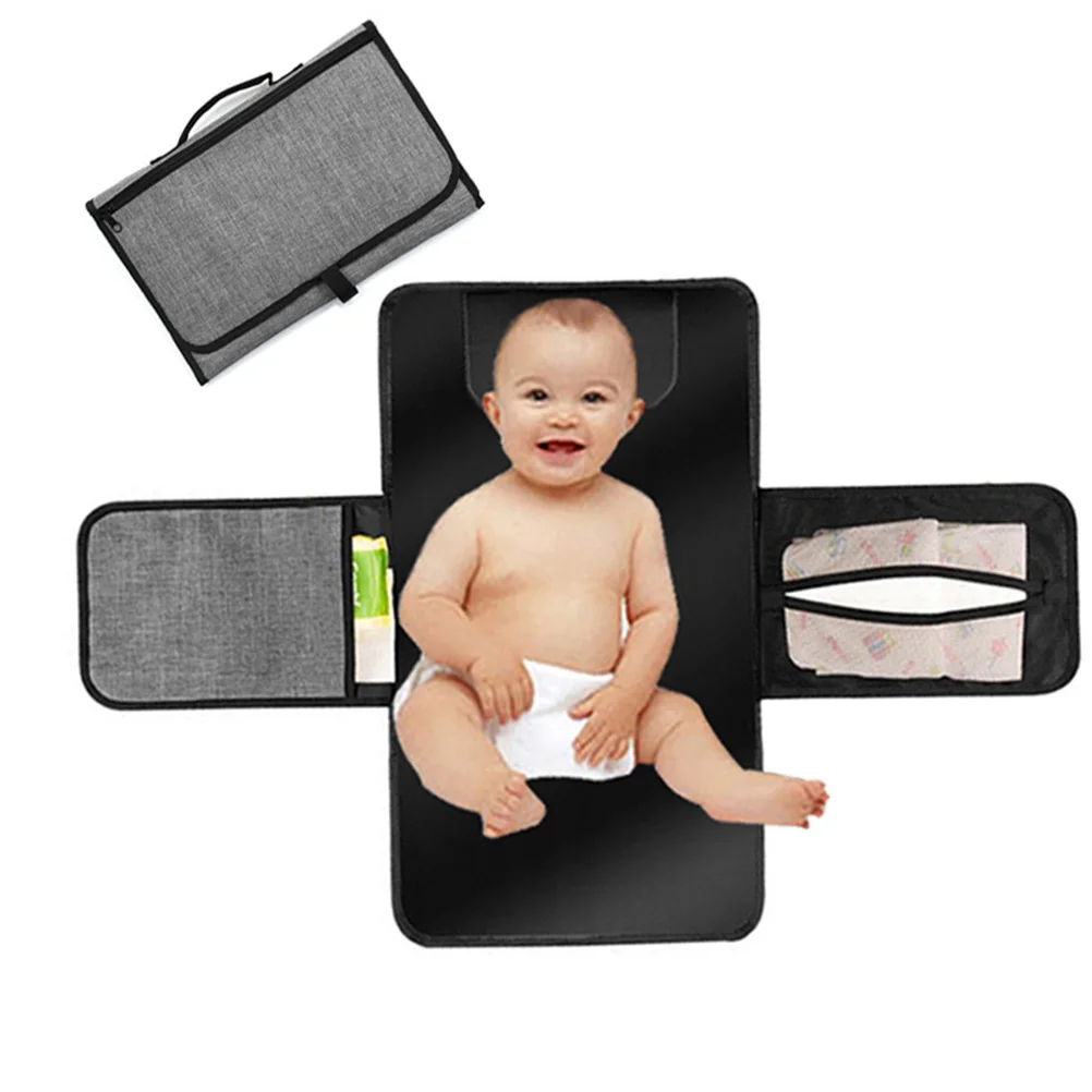 

1Pcs Baby Waterproof Diaper Changing Mat Foldable Portable Lightweight Travel Nappy Change Pad for Infant Newborn