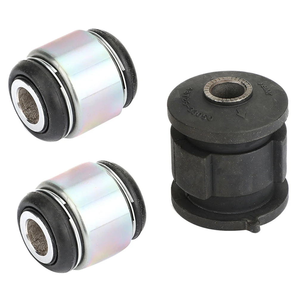 3 PCS Rear Arm Bushing Assembly for 48725-33050 42210-20010