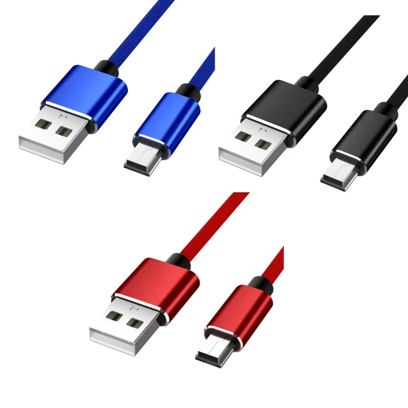 Mini USB Cable A-Male to Mini-B Cord USB 2.0 Cable for Digital Camera MP3 Player GPS Receiver