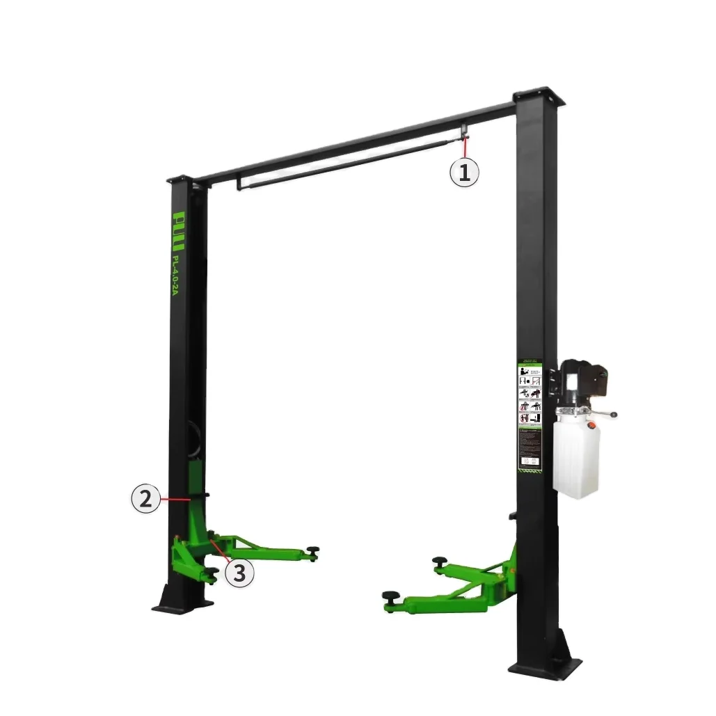 

PULI two post hydraulic car lift two post clear floor vehicle lifts for car repair shop PL-4.0-2A