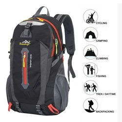 Outdoor Climbing Backpack for Men, Trekking Sports Bags, Unisex Mountaineering Backpacks, Camping Travel Bag for Men, Hot, 40L