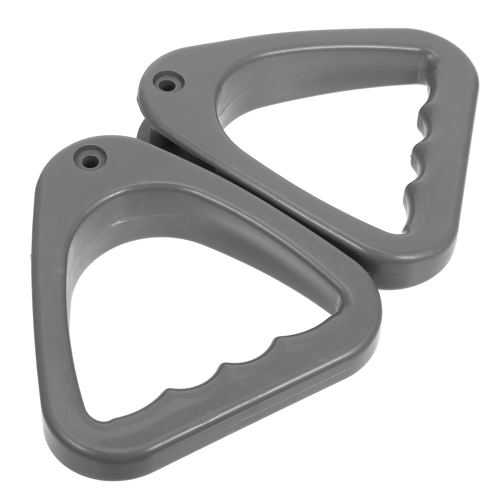 

2pcs Lid Opener Handle For Trash Can, Triangle Hand Ring For Vehicle Bus Subway Car, Durable Tool Part Accessory