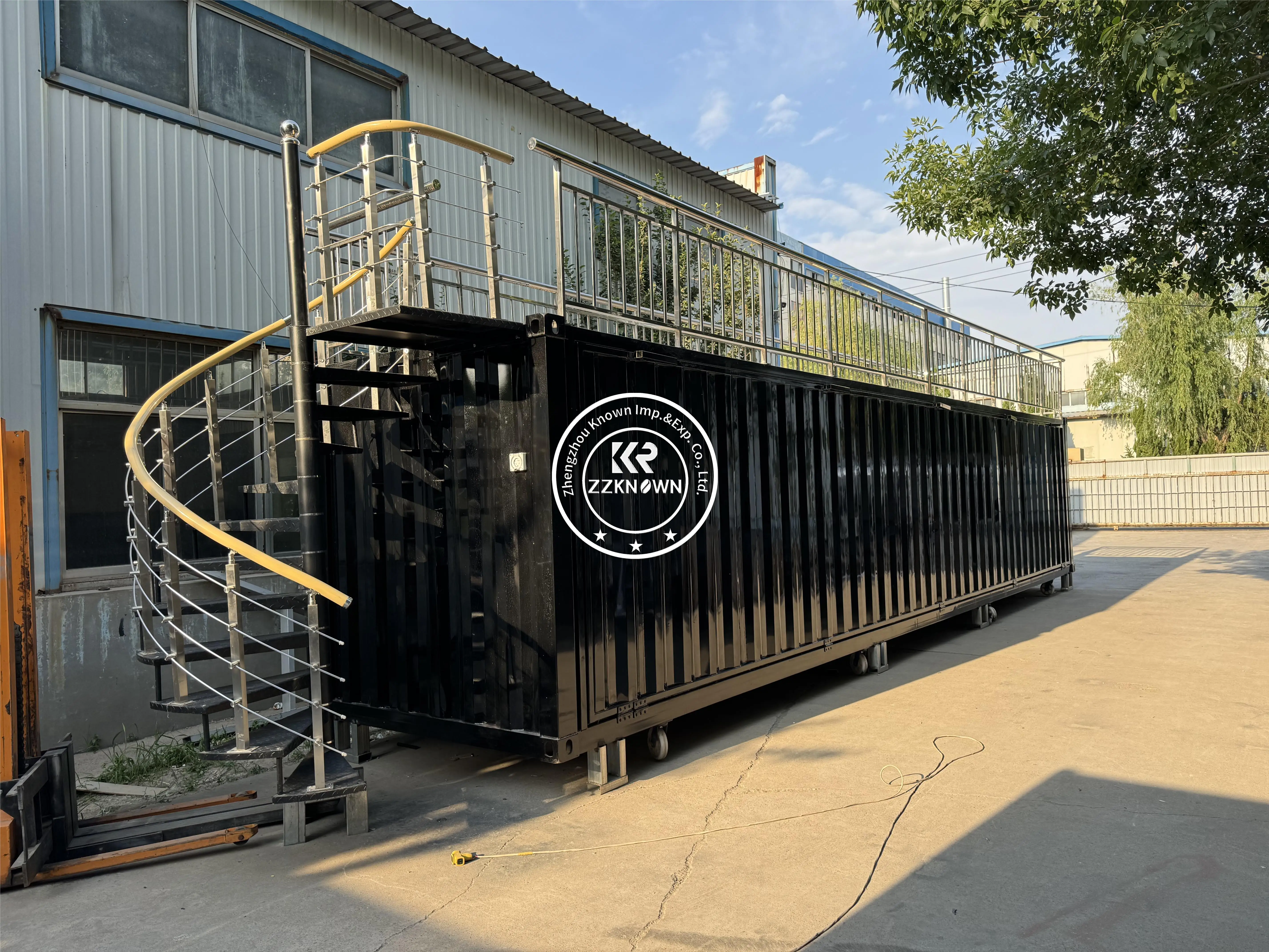 CE DOT Restaurant Fully Equipped Mobile Prefab Restaurant Bar Container Kitchen Coffee Shop