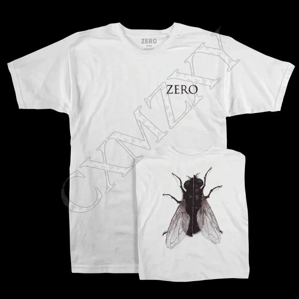 

2025 ZERO Skateboards Vintage Men's Women's Black T-Shirt Size S To 3XL Summer Loose Short Sleeves Cotton T Shirt Top Tees