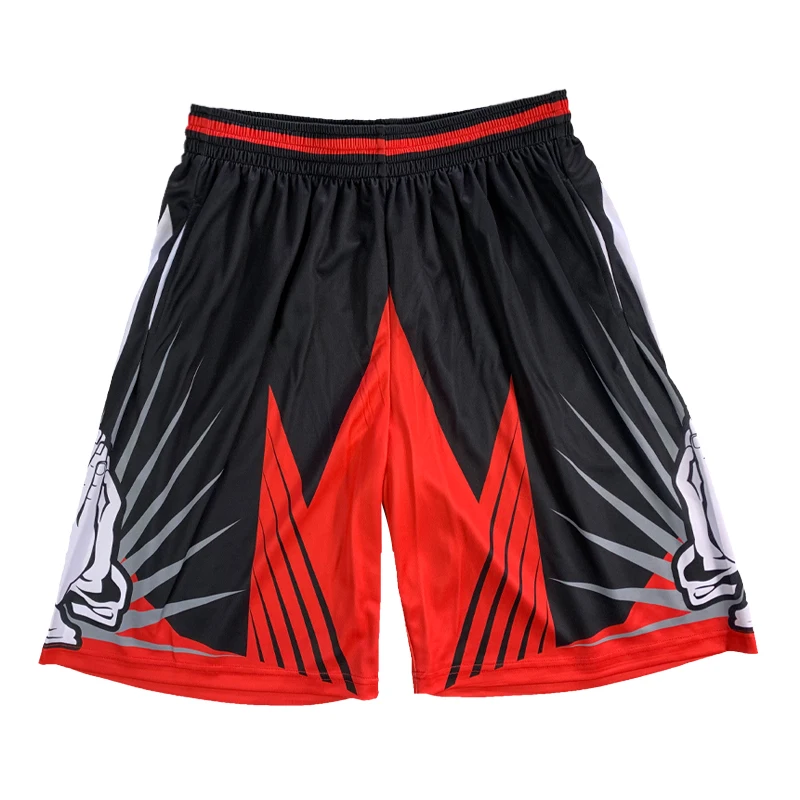 

SD Sunset East Single Street Basketball Pants Customized Basketball Shorts Street Ball Men's Sports Training Comfortable Shorts