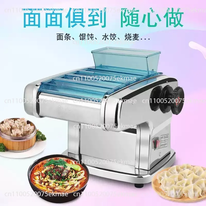 Small Domestic Electric Noodle Maker – Stainless Steel Multifunctional Fully Automatic Pasta Machine