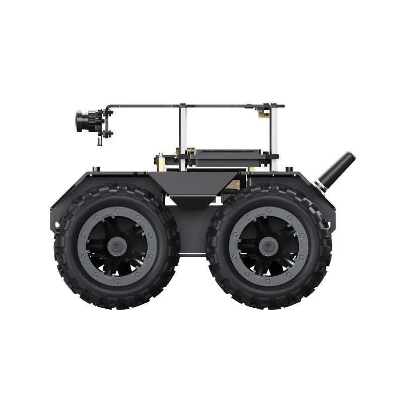 RaspRover Open-source 4WD AI Robot, Dual controllers, All-metal Body,  Suitable for Raspberry Pi 4B / Raspberry Pi 5