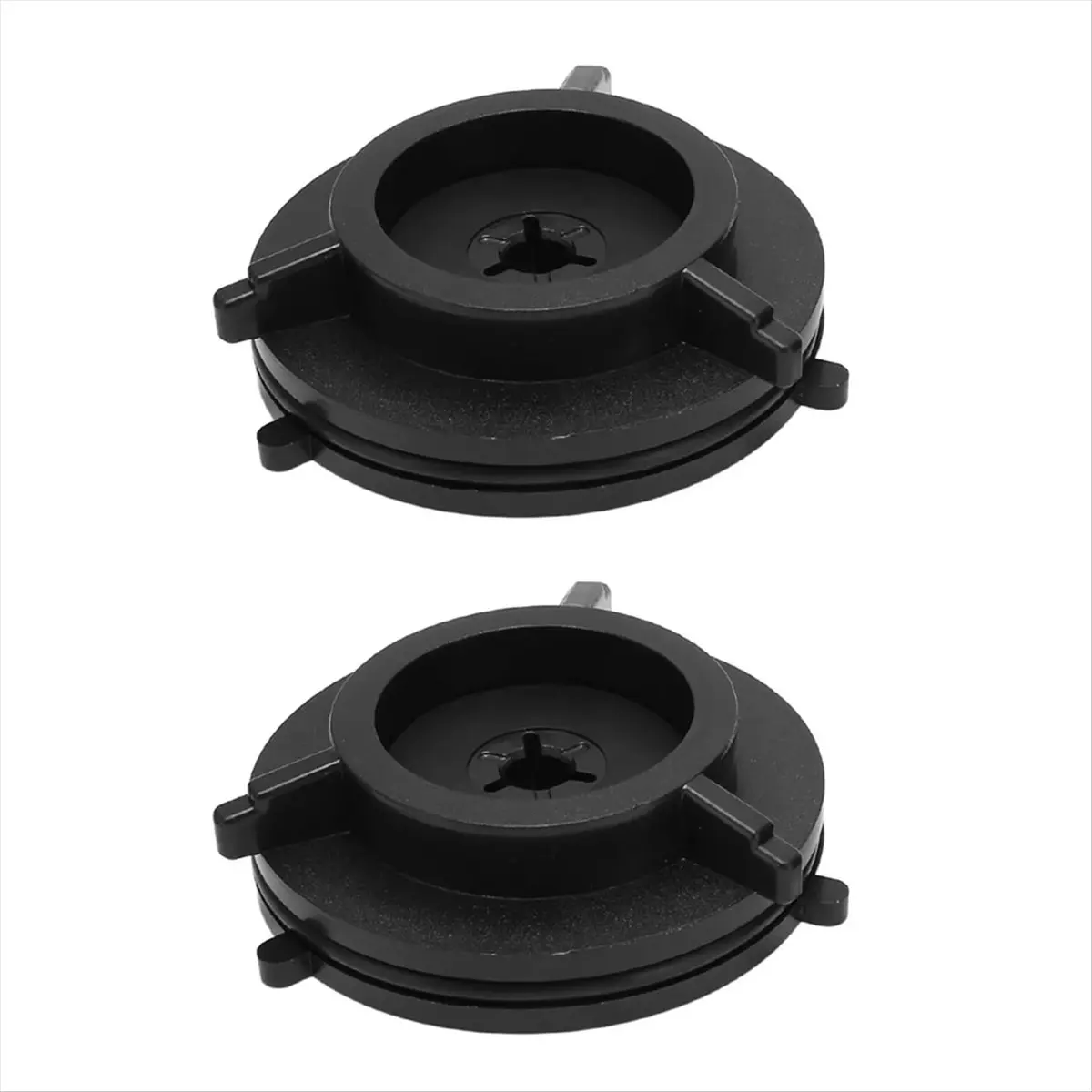 A72Z 1 Pair Opener Hub Adapters Plastic Lockable Universal Loading Device Strong Structure for Reel to Reel Tape Recorder