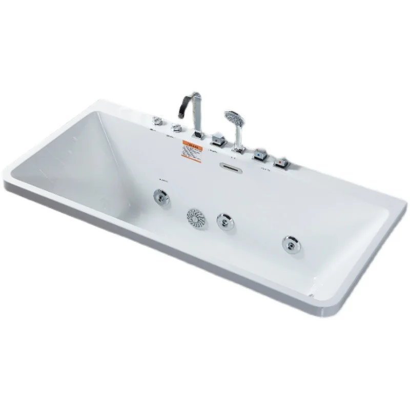 

Acrylic bath embedded small apartment square