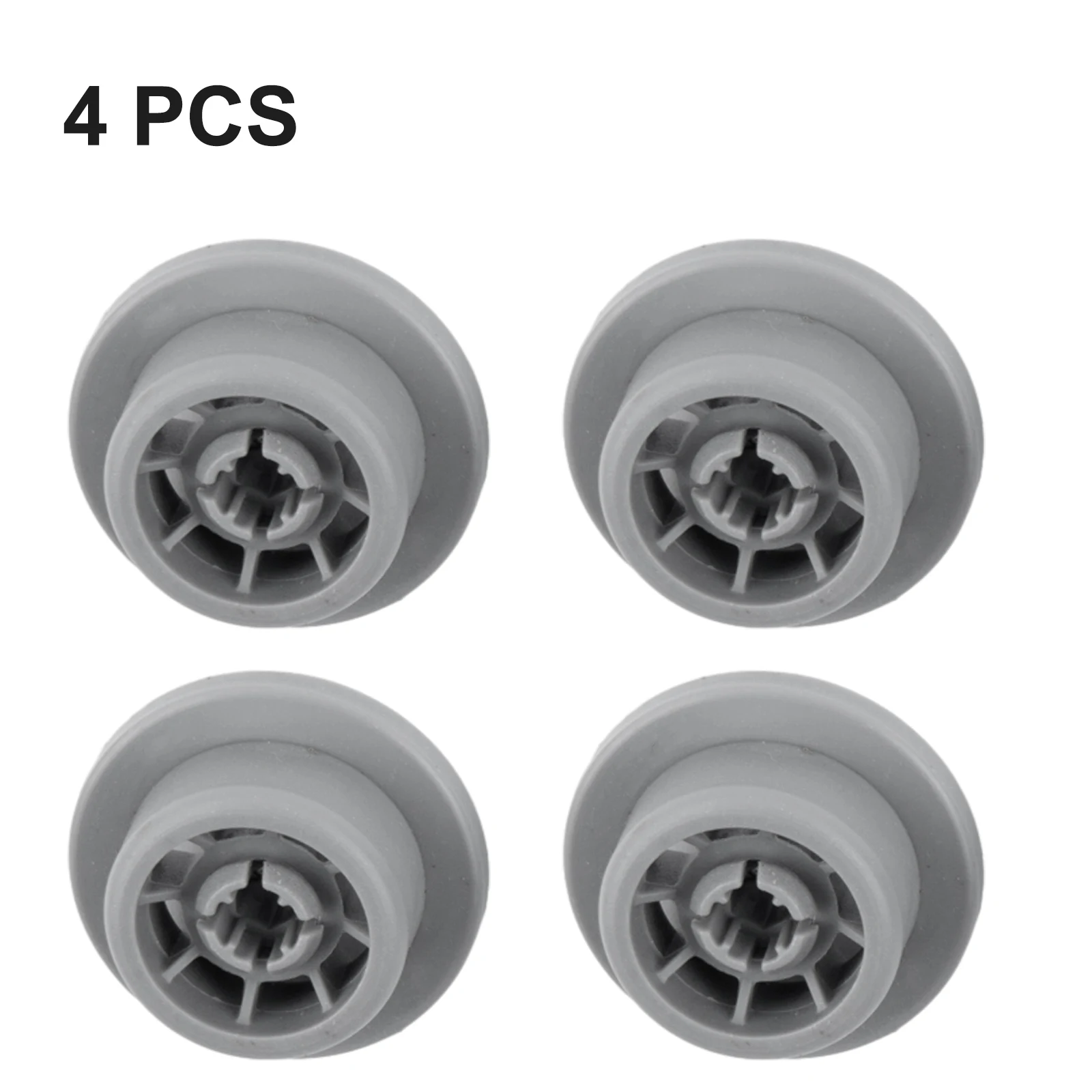 4pcs Dishwasher Wheels For Bosch Siemens- Neff Dish Washing Machine Rack Basket Wheels Replacement Parts Practical To Use