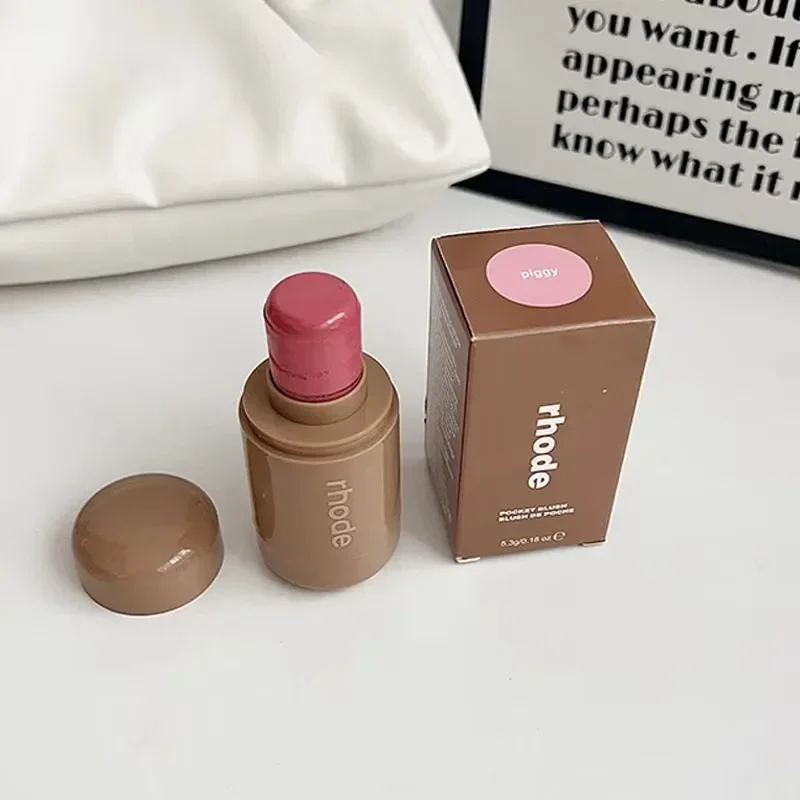 Rhode Pocket Blush LIP Stick Lip & Cheek Hydrating Stick Natuurlijke Rouge Poeder Blush Crème Lipstick Wangen Makkelijk Aan te Brengen Kleur - afbeelding 1