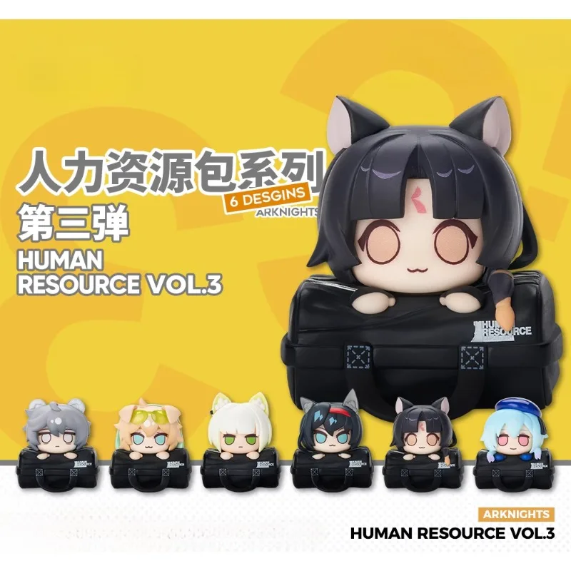 

Original Anime Arknights Blind Box Human Resources Package Third Bullet Series Model Figurine Box Egg Give Kid Mystery Box Gifts