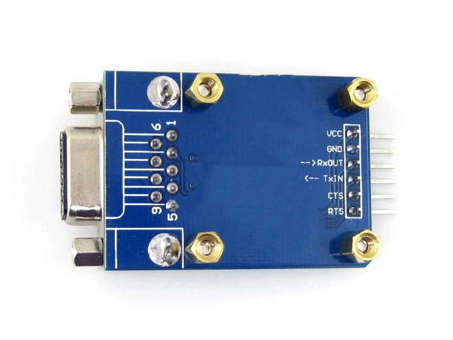 RS232 to UART TTL Serial Module 3V-5.5V ESD enhanced hardware flow control supported