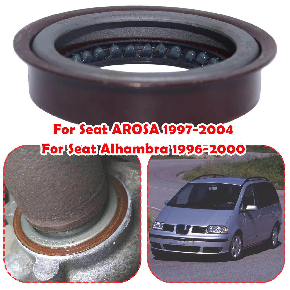 

Brand New Drive Shaft Oil Seal 6756195 For Seat Arosa Alhambra 2000 Car Transmission Drivetrain Part Accessories 95LDS-40551213C