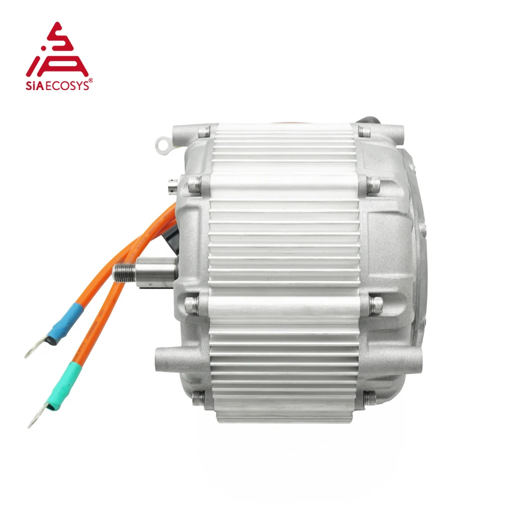 Novo motor de grampo de cabelo siaecosys SIA155-48 18kw pico pmsm, garantia de alta qualidade, tecnologia semelhante com tesla