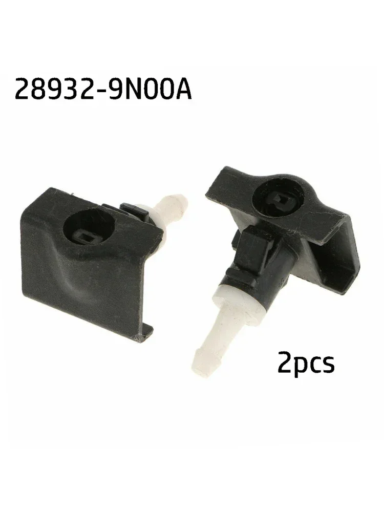 2Pcs Windshield Water Spray Washer Nozzle For Nissan For Maxima 09-15 28932-9N00A Windshield Washer Nozzle Wiper Water Spray Jet