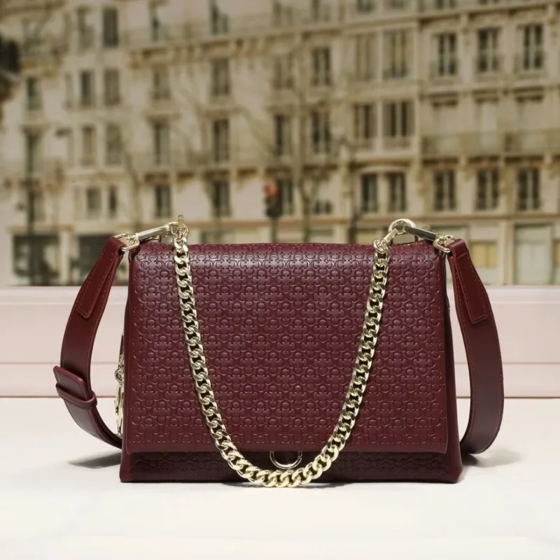 Stylish Designer Crossbody Bag For Women Leather Shoulder Handbag Elegant Ladies Purse Luxury Brand Tote