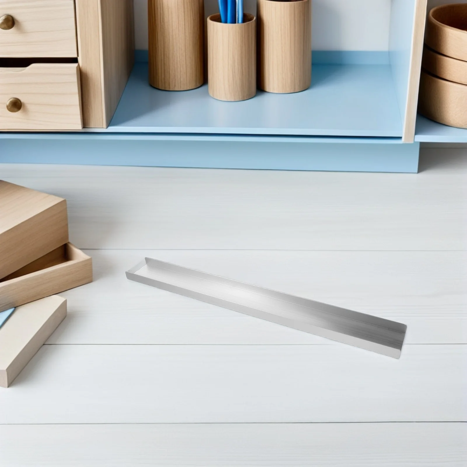 

36Mm Aluminum Alloy Drawer Link Connector U-Shape Metal Clip For Tatami Drawer Joint Fastening Bar Underbed Storage Furniture