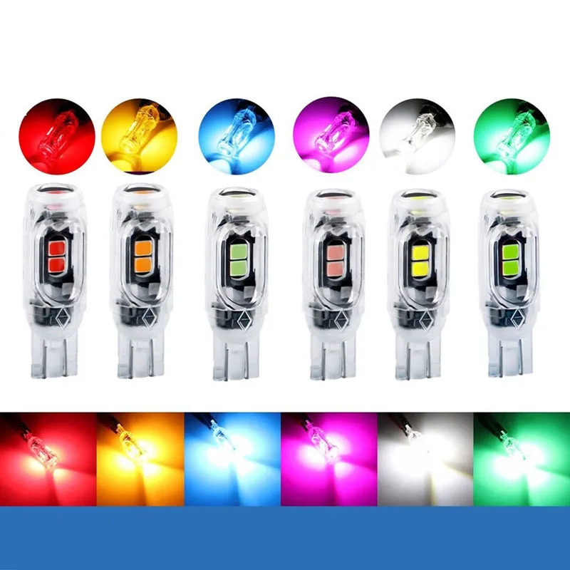 1Pcs T10 W5W Lens L…