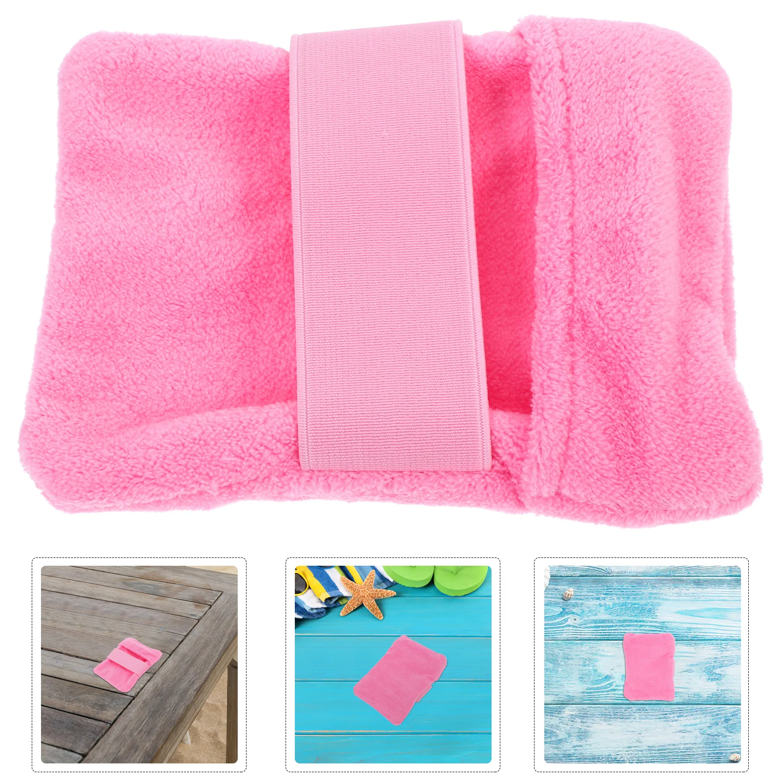 Soft Sand Removal Mitt Beach Sand Cleaner Pouch for Adults and Portable Easy to Use Beach Vacation Essentials