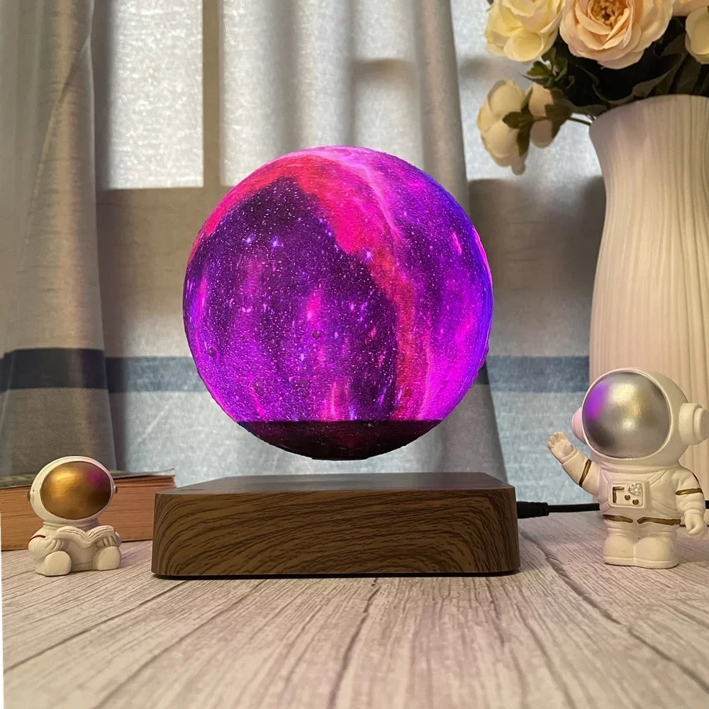 Hot Selling 16 Colors Floating Lamp Magnetic Levitating Lamp Galaxy-lamp Night Lights