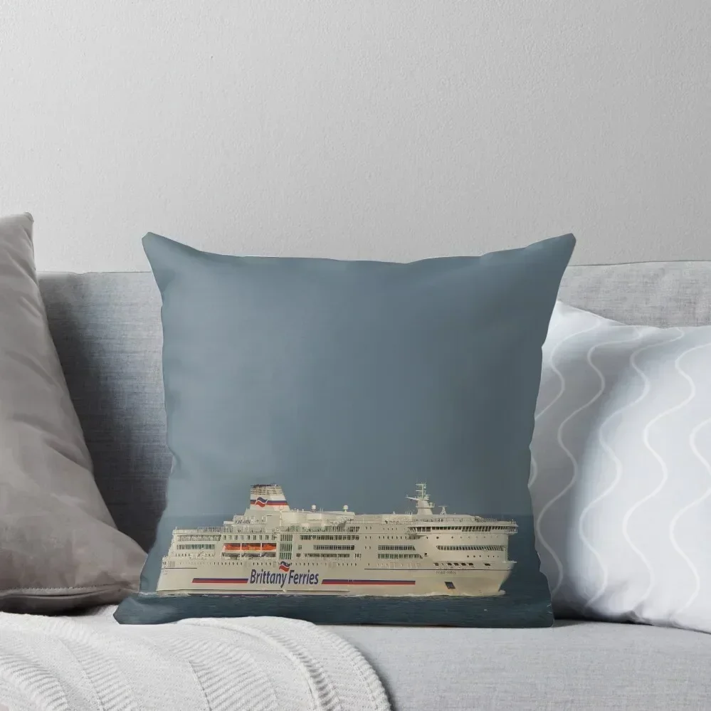 Brittany Ferries Pont Aven Throw Pillow Cushion Cover For Sofa luxury home accessories pillow pillowcase Pillow Cover