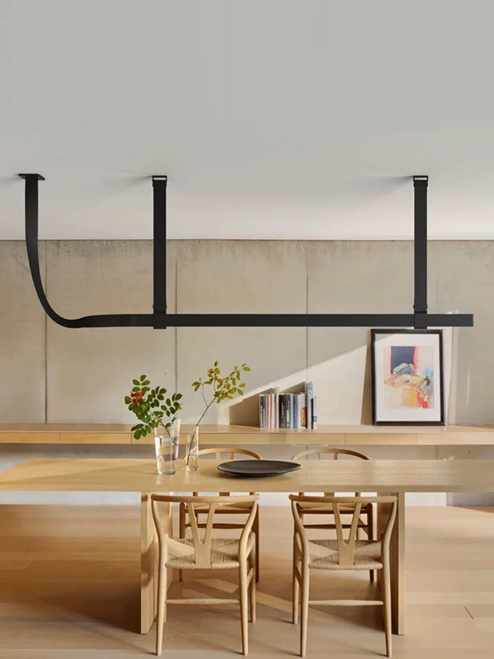 Build Home Artistic Leather Black Brown Pendant Lights