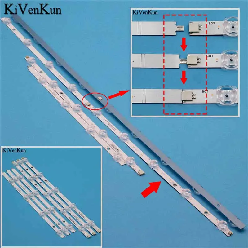 LED TV Bands Bars JL.D42591330-003AS-M_V01 L R Backlight Strip For Hisense 43H7709 Array Tapes CRH-BX43V1U513030T03098AQ-REV1.3