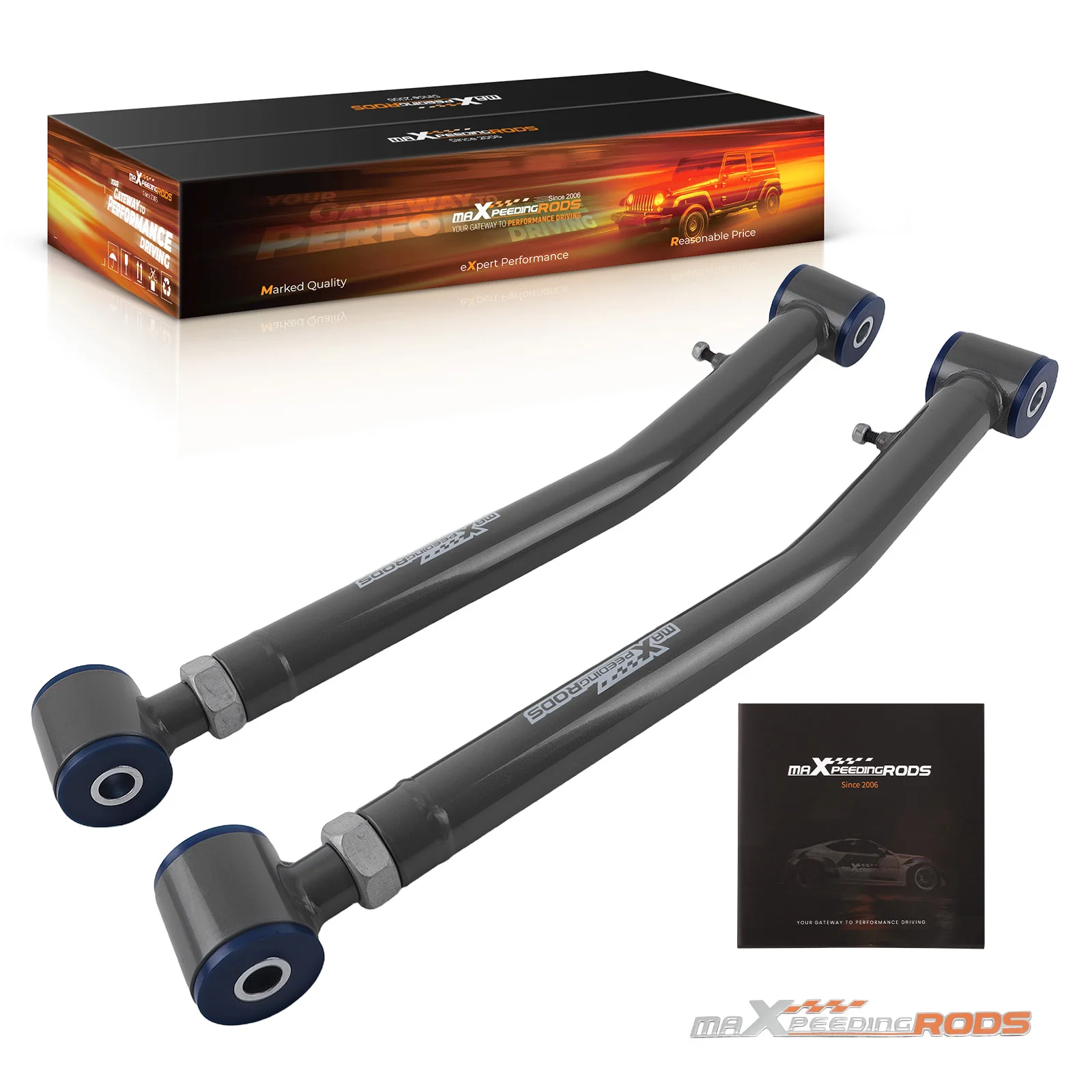 

Сверхмощный передний нижний Adj. Рычаг управления 2-4 дюйма для Jeep Wrangler JL JLU 2018-2025 гг.