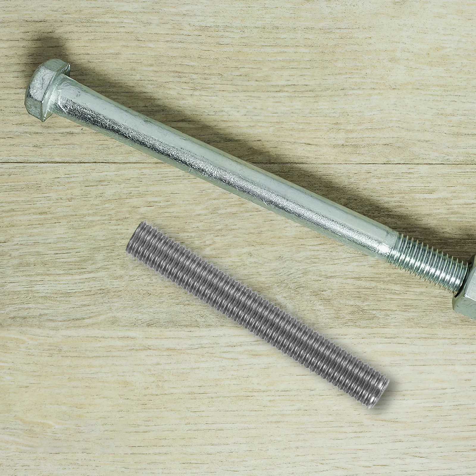 

4pcs Stainless Steel Fully Threaded Rods Threaded Studs For Construction Repair All Thread Rod Machinery Home Renovation