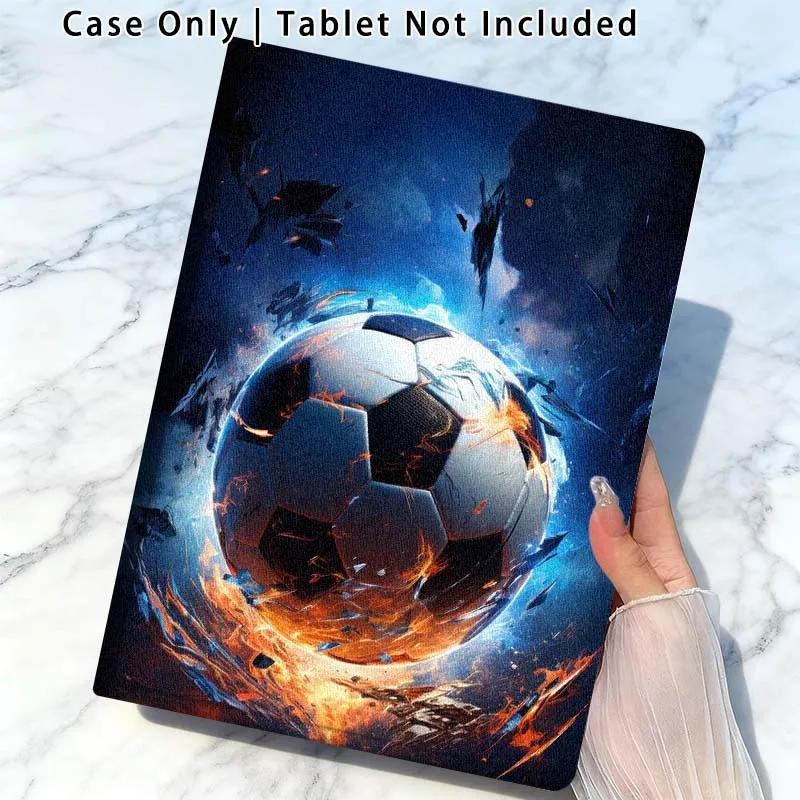 Модный чехол для планшетов Xiaomi Redmi Pad 8, 2, 4, 5, 6, 6S, 7, 7S, SE, Pro, Ultra, Max 14, 11, 8.7, 11.2, 12.5 дюймов с крутым футбольным принтом